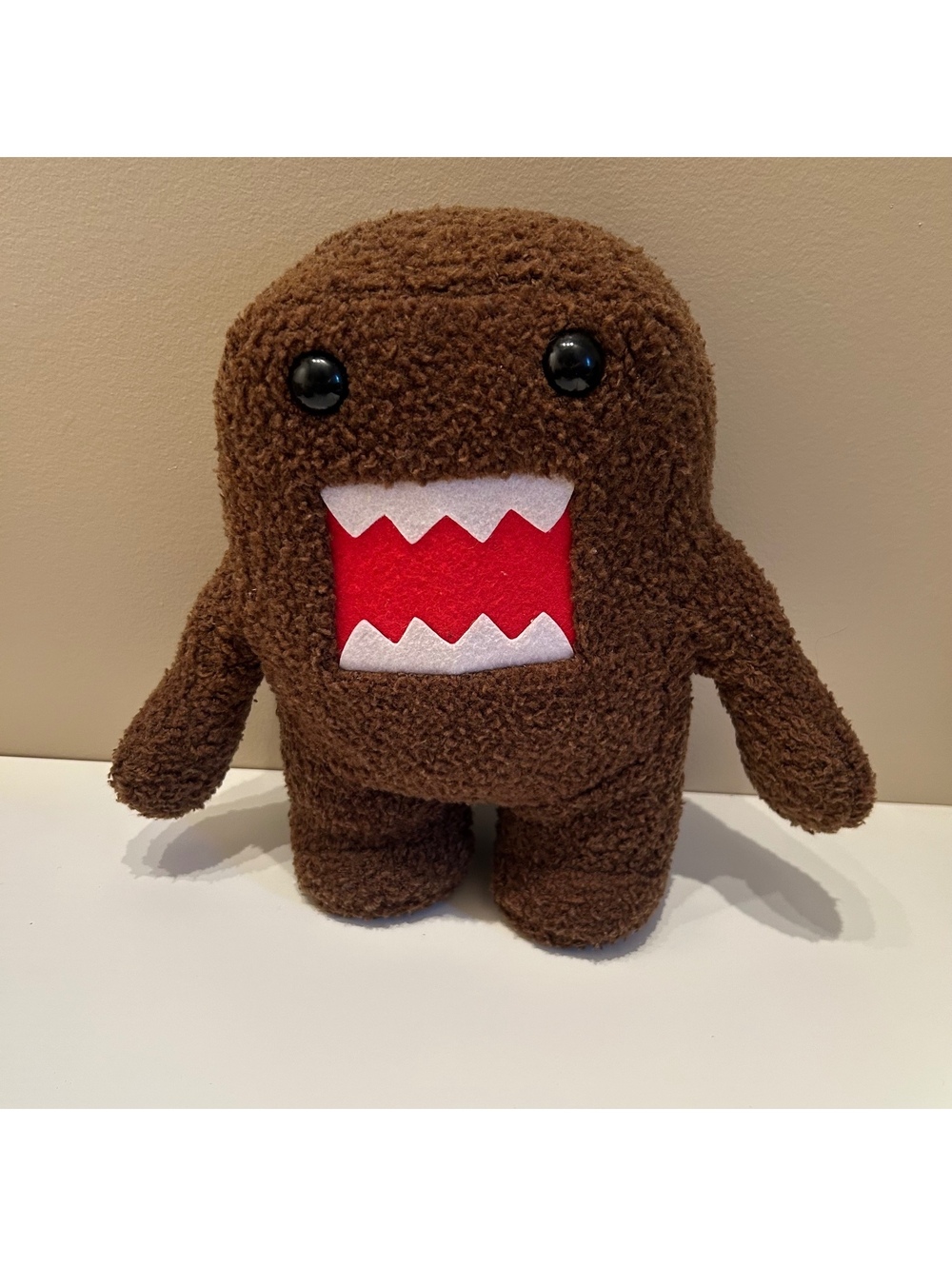 Domo Kun 12" Brown Plush NHK-TYO 1998 - 2011 Big Tent Entertainment Nanco